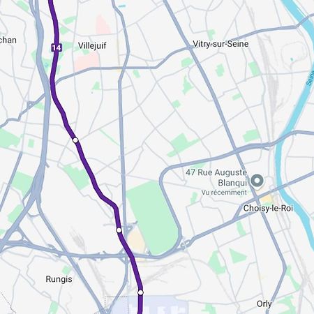 Grand Cozy Appart - Proche Metro Paris - Spots Touristiques Ivry-sur-Seine Exteriör bild